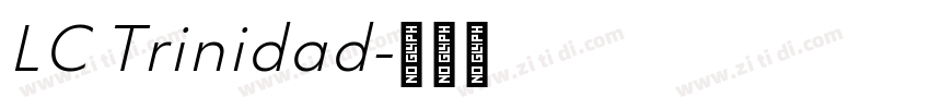 LC Trinidad字体转换